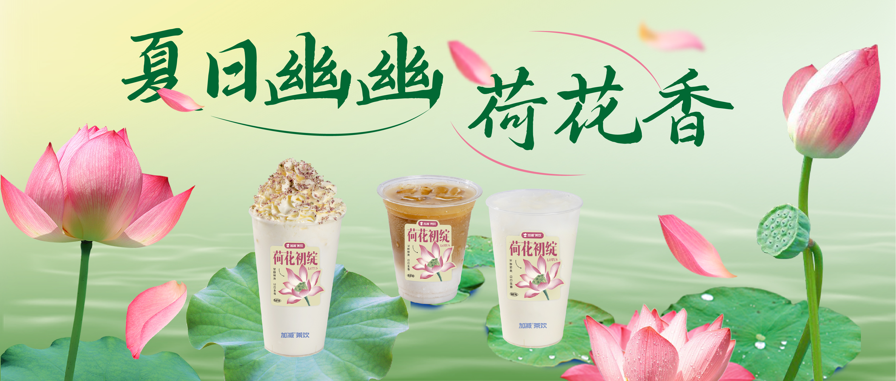 荷花新茶首次上线 ，1000张尝鲜券免费送 ！